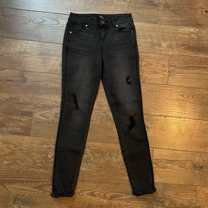 1822 Denim High Rise Vintage Distressed Ankle Skinny - Size 26